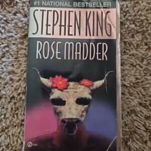 Stephen King Rose Madder 1996 Mass Market Paperback 1st Signet Printing & run